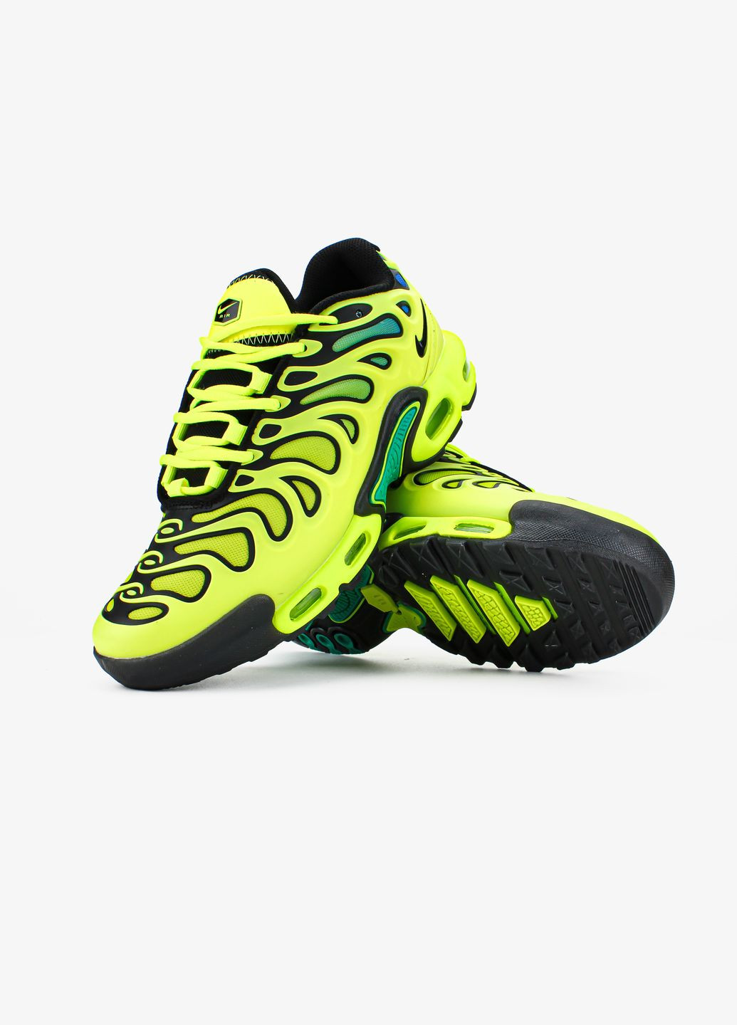 Желтые всесезонные кроссовки мужские nike air max tn plus lemon twist yellow | найк аир макс тн плюс жёлтые No Brand