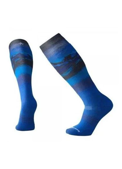 Комбинированные носки мужские phd slopestyle medium bright blue, р. xl Smartwool (334670835)