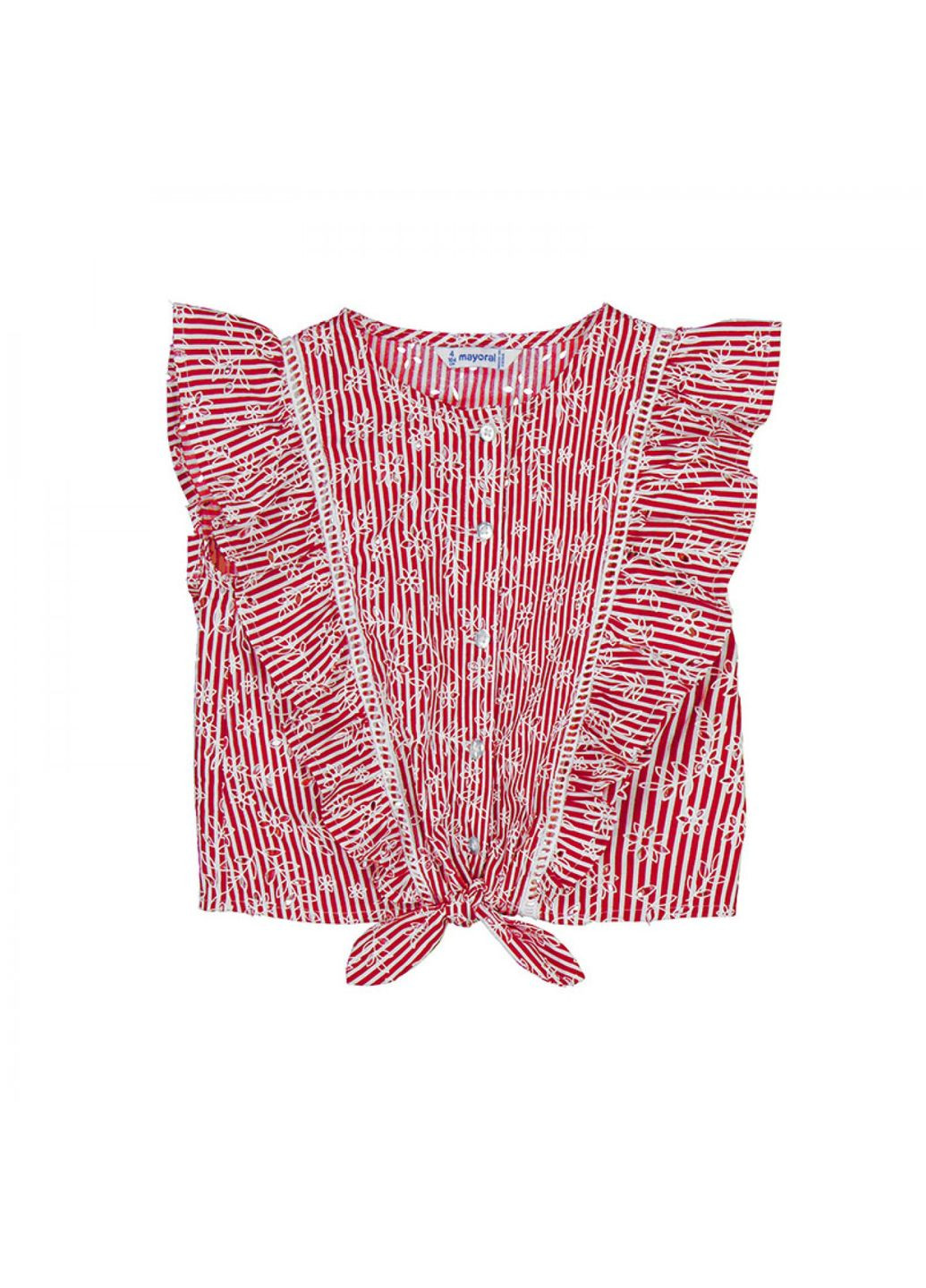 Красная футболка Mayoral