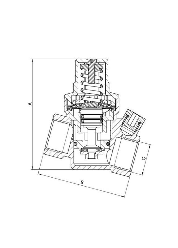 Редуктор давления KR.1253 1/2” (KR2665) KOER (315701734)