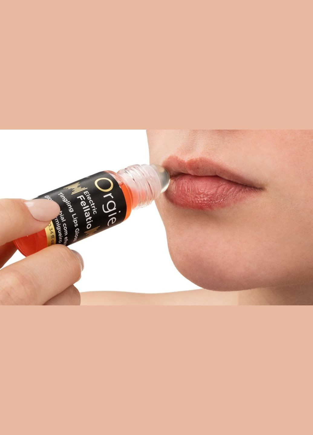 Блиск для губ з вібрацією Electric Fellatio, 10 мл Orgie (331170039)