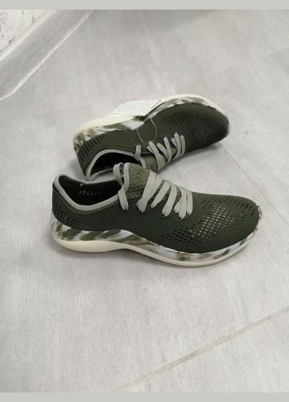 Хаки крокс literide 360 крокс кроссовки лайтрайл 360 Crocs