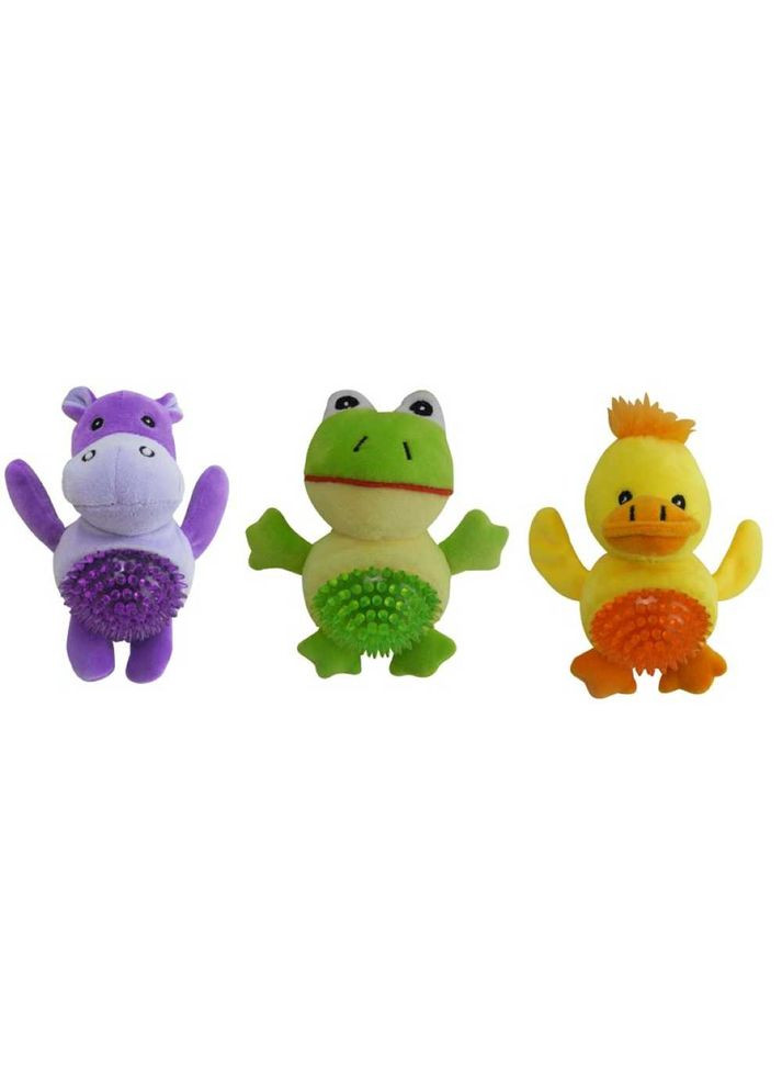 Игрушка для собак Анимал-бол животные плюш и силикон с шипами 18x10 см C6098704 Croci (348813444)