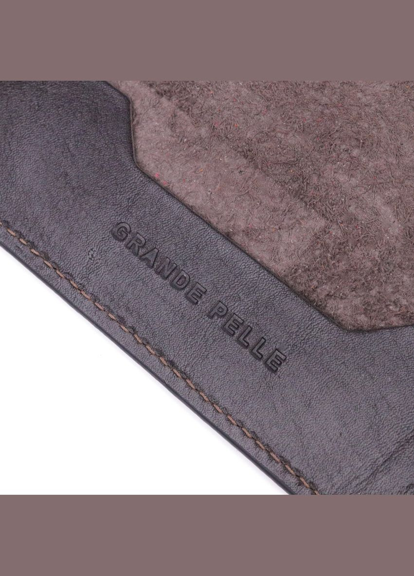 Шкіряна обкладинка на паспорт Мапа коричнева 16774 Grande Pelle (362418251)