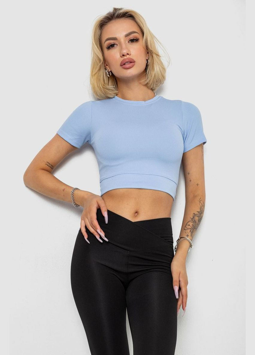 Футболка - топ женская в рубчик, 238R58210 Ager - (365073863)