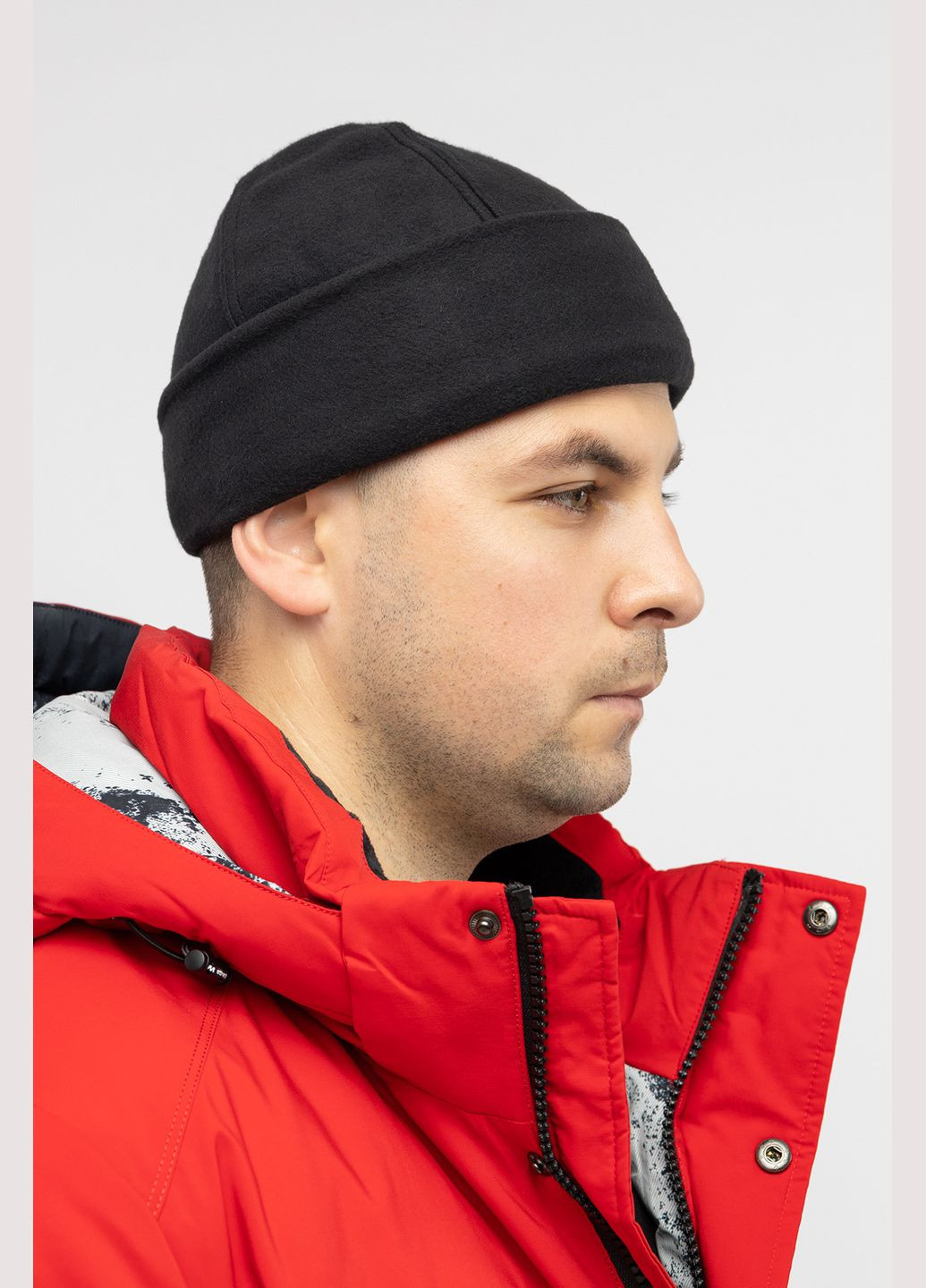 Шапка чоловіча колір чорний CB-00232204 Fonem (309000690)