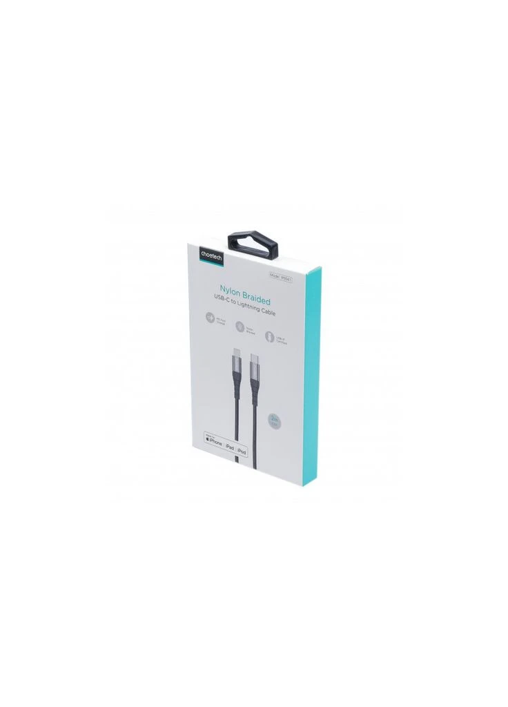 Дата кабель USB-C to Lightning 2.0m MFI (IP0041-BK) CHOETECH (382071078)