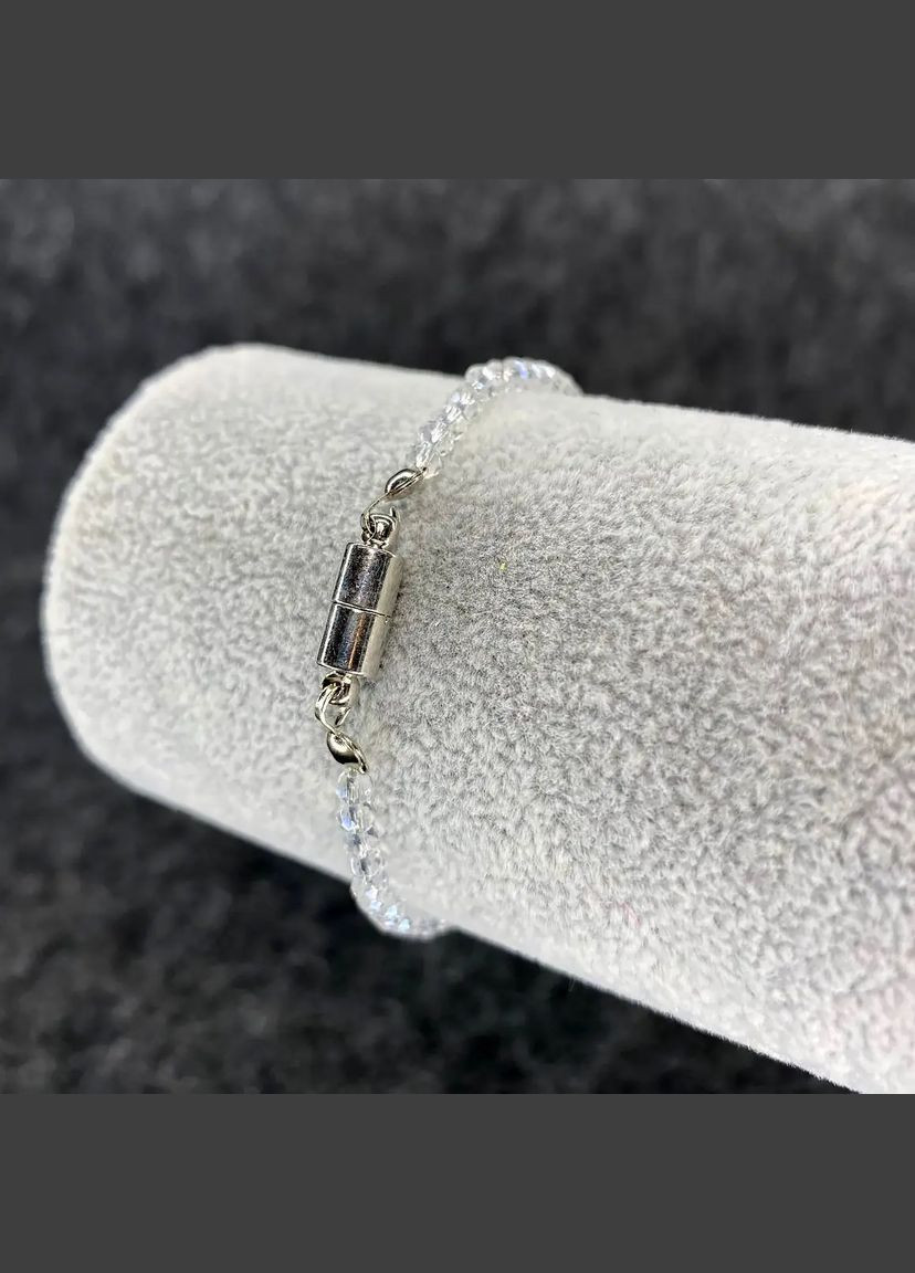 Браслет Опал+Чешское стекло на магнитном замке(гипоаллерген), обхват-18см No Brand браслет (302254702)