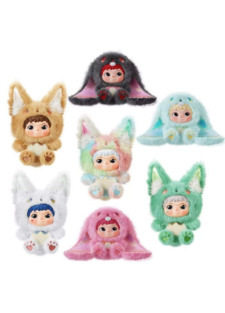 М'яка іграшка-сюрприз з кільцем Letsvan Wakuku Милі бешкетники (17WK-0602) POP TOP (369905163)