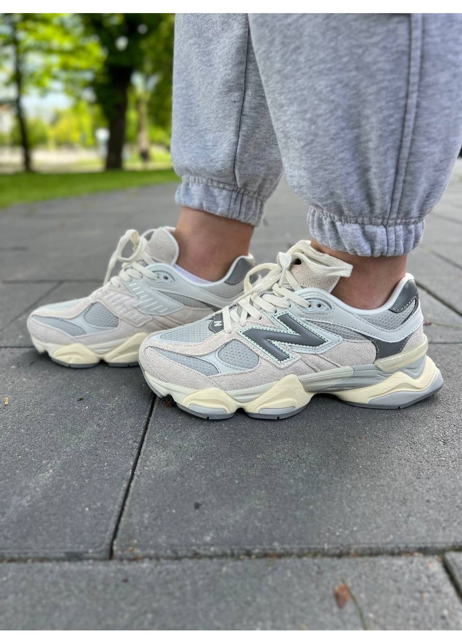КРОССОВКИ ЖЕНСКИЕ NEW BALANCE 9060 JOE VOICES SEA SALT НЬЮ БЕЛАНС 9060 No Brand комбинированные демисезоны (367173161)