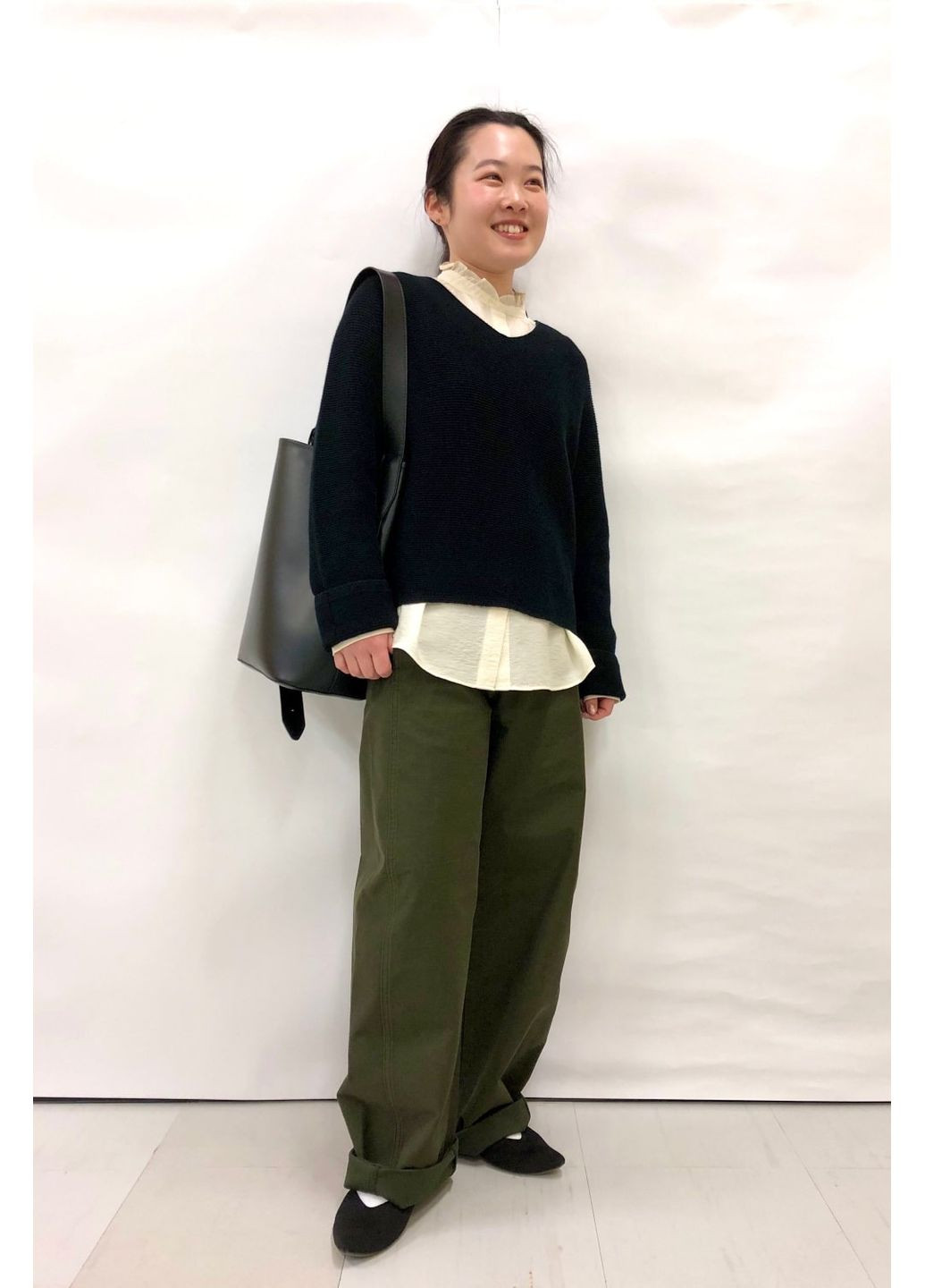 Черный демисезонный пуловер пуловер Uniqlo