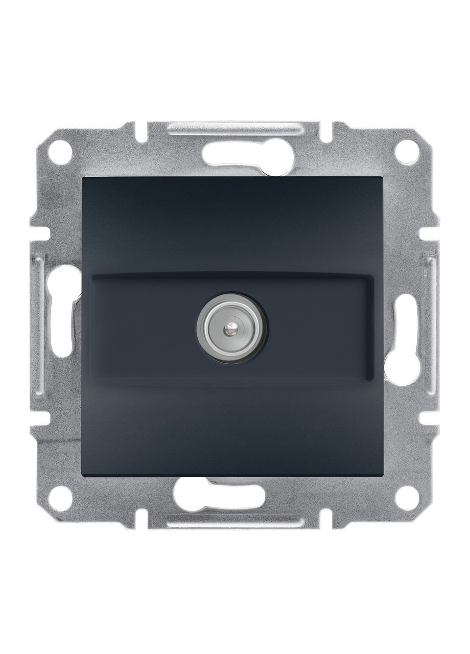 TV Розетка кінцева, Антрацит, Asfora, EPH3200171 Schneider (372582371)