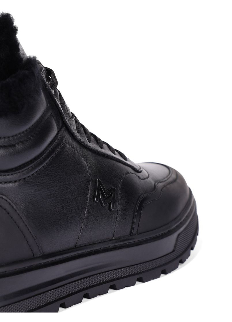 Чоловічі Черевики 533DH-95-751M Чорний Шкіра MIRATON (368754052)