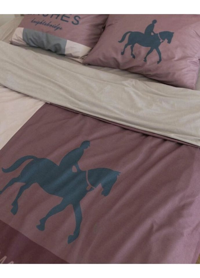 Постельное белье евро Home 20892 200х220 см DUSHKA (327790651)