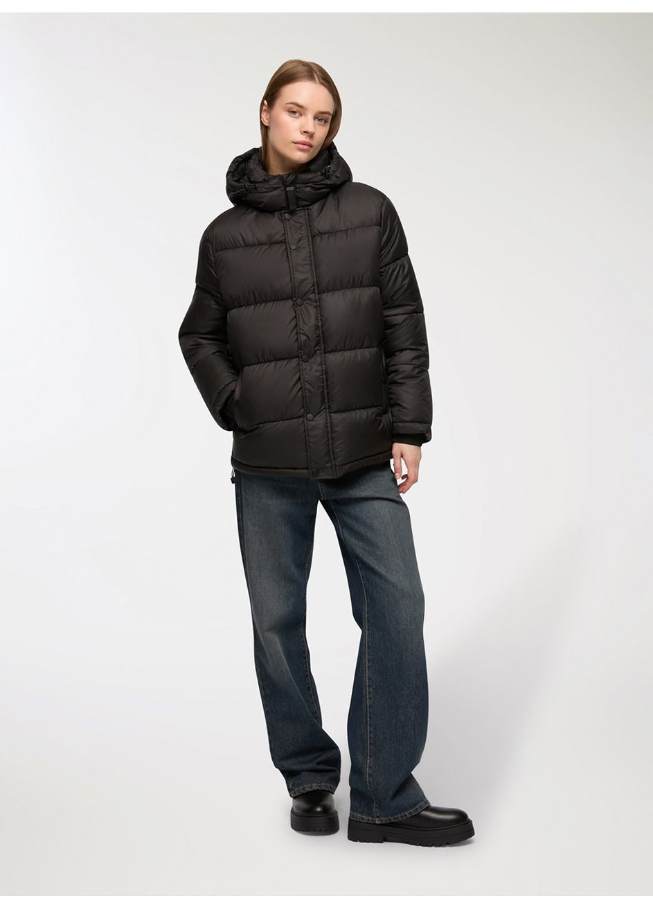 Чорна зимня куртка жін Terranova