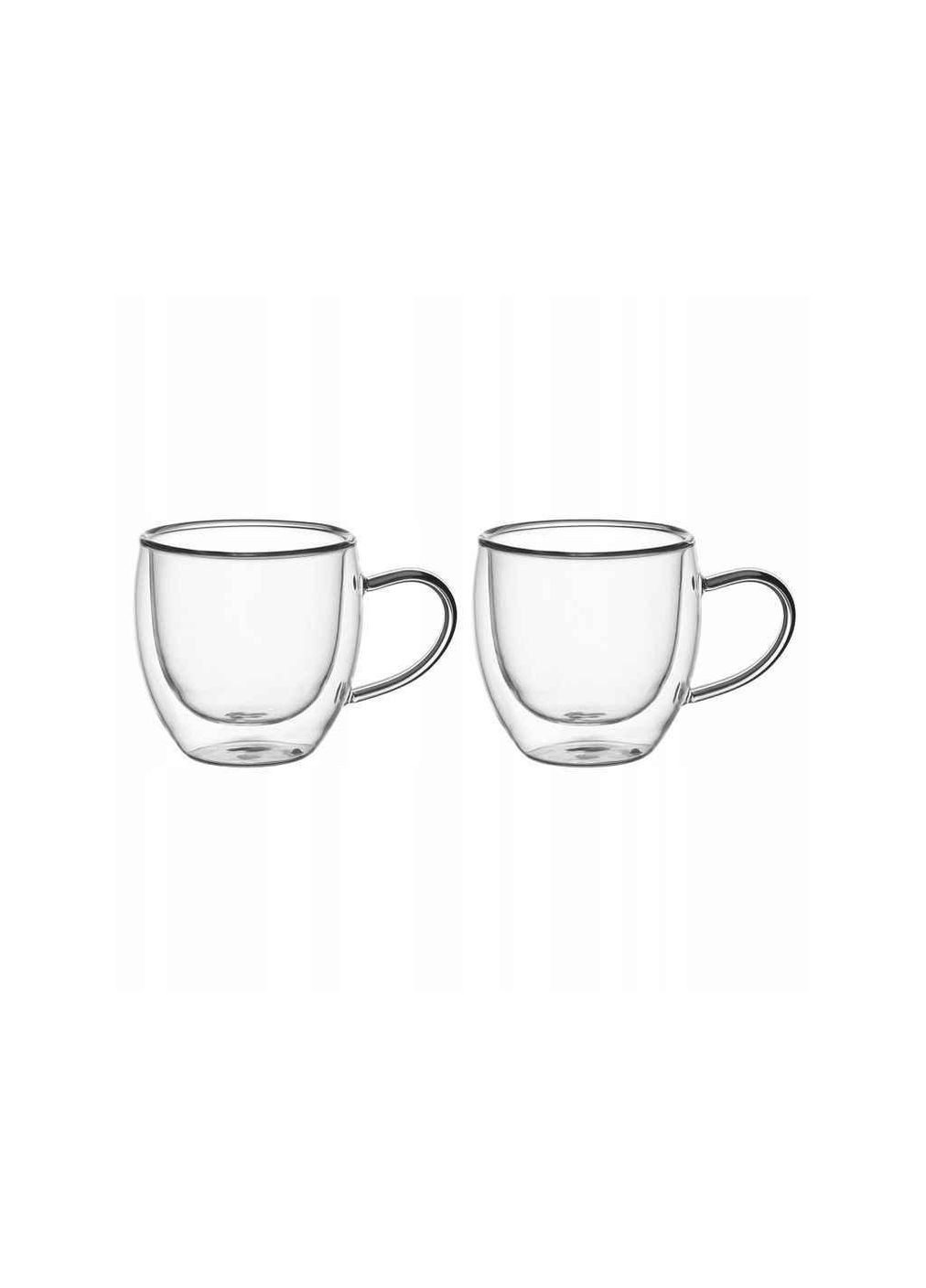 Набор чашек с двойными стенками 2шт 100мл 9012 ТМ Kamille (317049980)