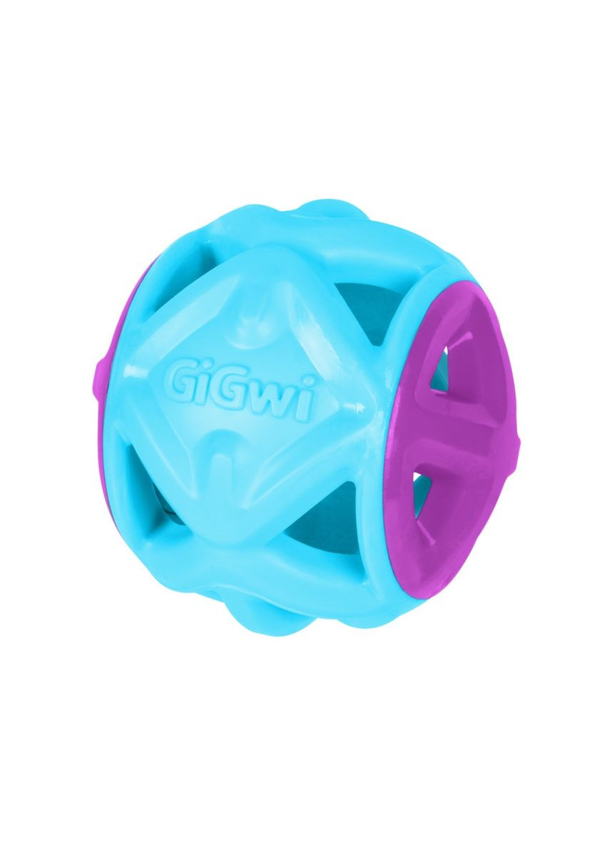 Игрушка для собак Мяч Basic 9 см Голубой (2348) GiGwi (279569744)