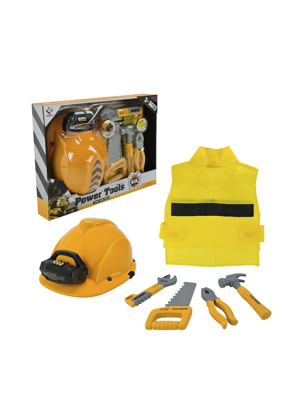 Ігровий набір "Костюм будівельника" колір різнокольоровий CB-00287846 No Brand (369447247)