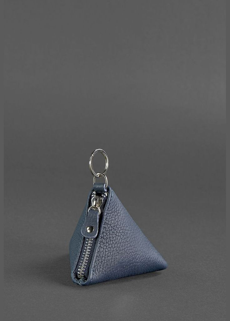 Кожаный монетник 2.0 Пирамида Синяя (A-026501) BlankNote (341307511)