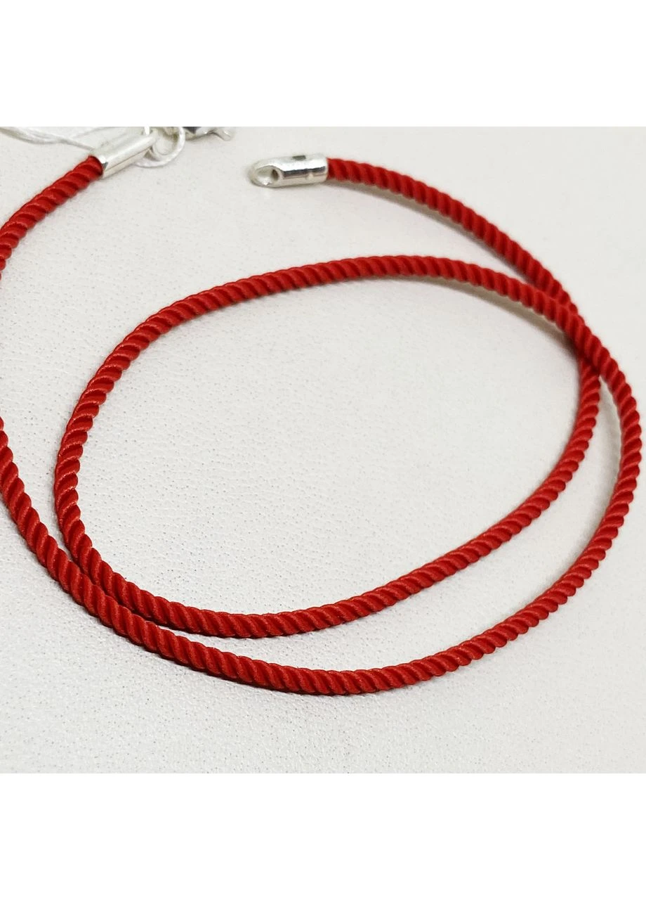 Шнурок шовковий "Мілан" з срібною застібкою 1,7 г No Brand (382675867)