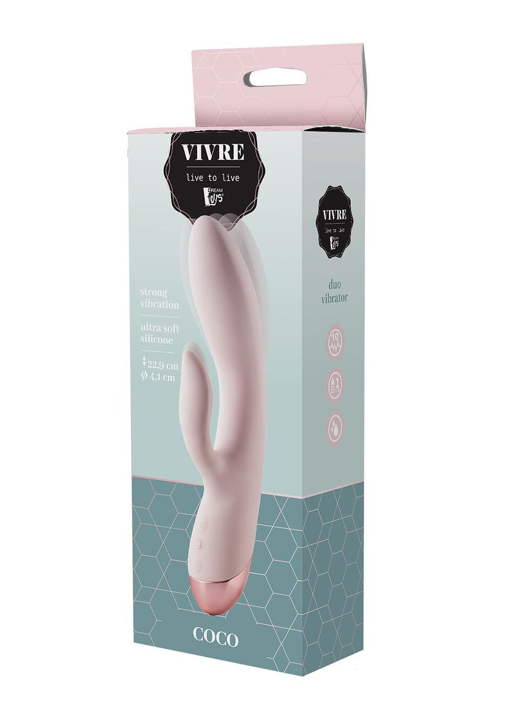 Вибратор кролик VIVRE DUO VIBE COCO Dream Toys (331170703)