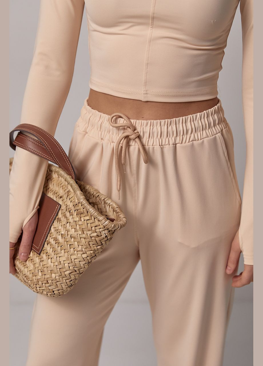 Еластичний жіночий спортивний костюм Liton (296909111)