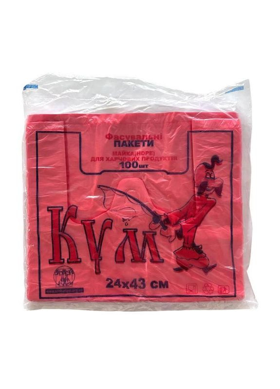 Пакети майка No 24*43, Кум (100 шт.)*50 No Brand (340110083)