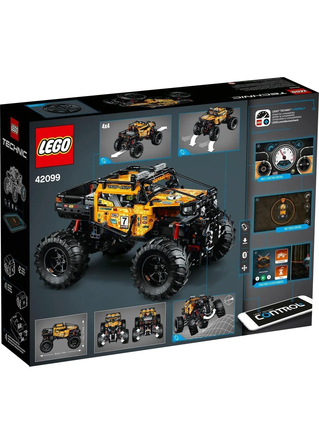 Конструктор Technic 4x4 X-Treme Off-Roader (42099) [159360] Lego (399681616)