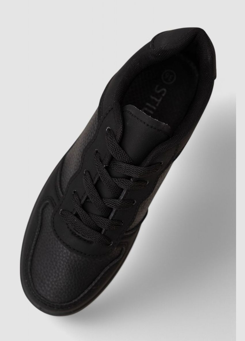 Черные кеды женские Ager 248RAJ100