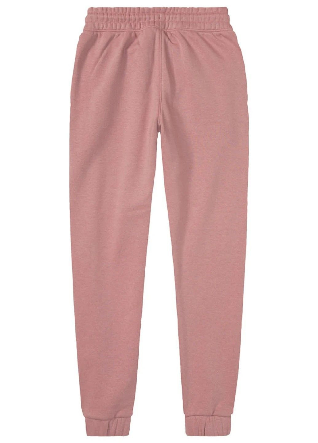 Спортивні штани джоггери бавовняні з начосом для дівчинки 397724 рожевий Pepperts (270091005)