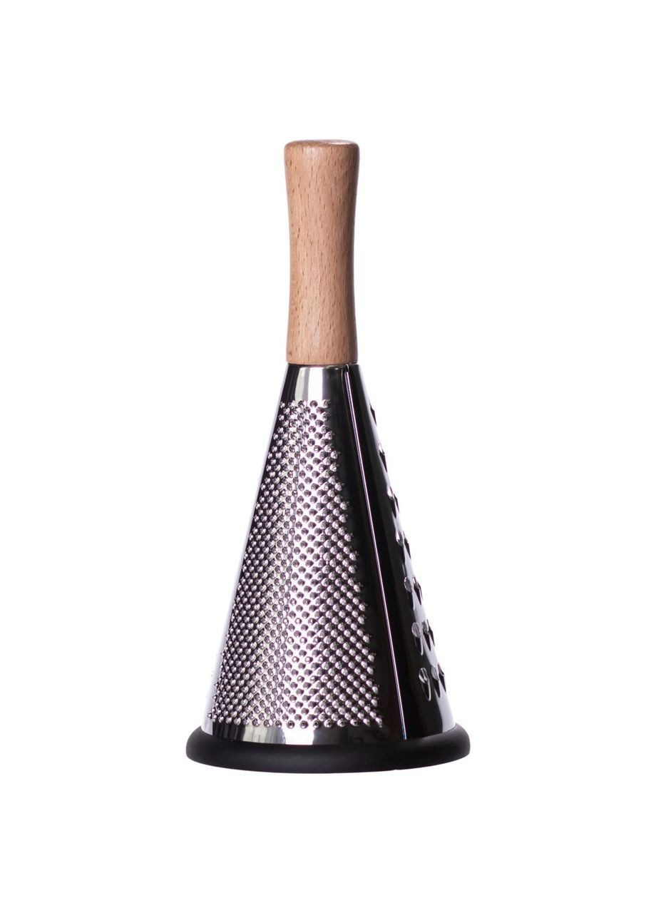 Conical three-sided stainless steel hand grater with wooden handle 11×24 (cm) HP-8-3 Ding Lanfang (368767342)