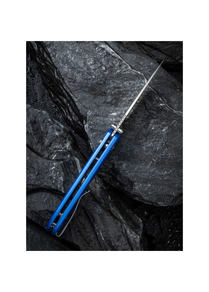 Ніж складаний Qubit Bright Blue Aluminum C22030E-3 (A-029207) Civivi (339103063)