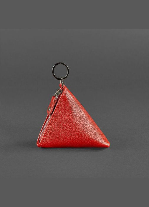 Жіноча шкіряна монетниця 2.0 Піраміда червона (A-026499) BlankNote (341307523)