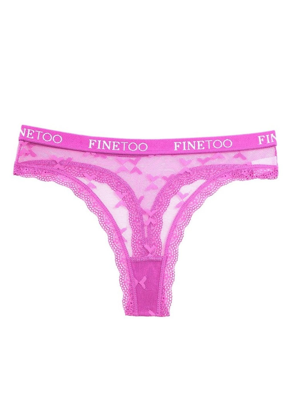 Женские кружевные трусики стринги Легкость (763-48) Finetoo (299398666)