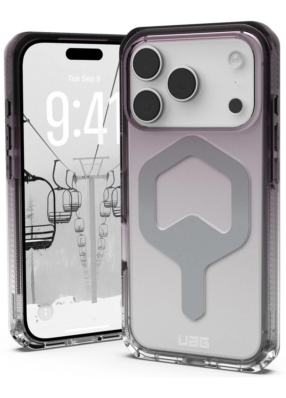 Панель UAG Plyo MagSafe для Apple iPhone 17 Pro Black/Clear Ombre (11452911404G) Urban Armor Gear (393949791)