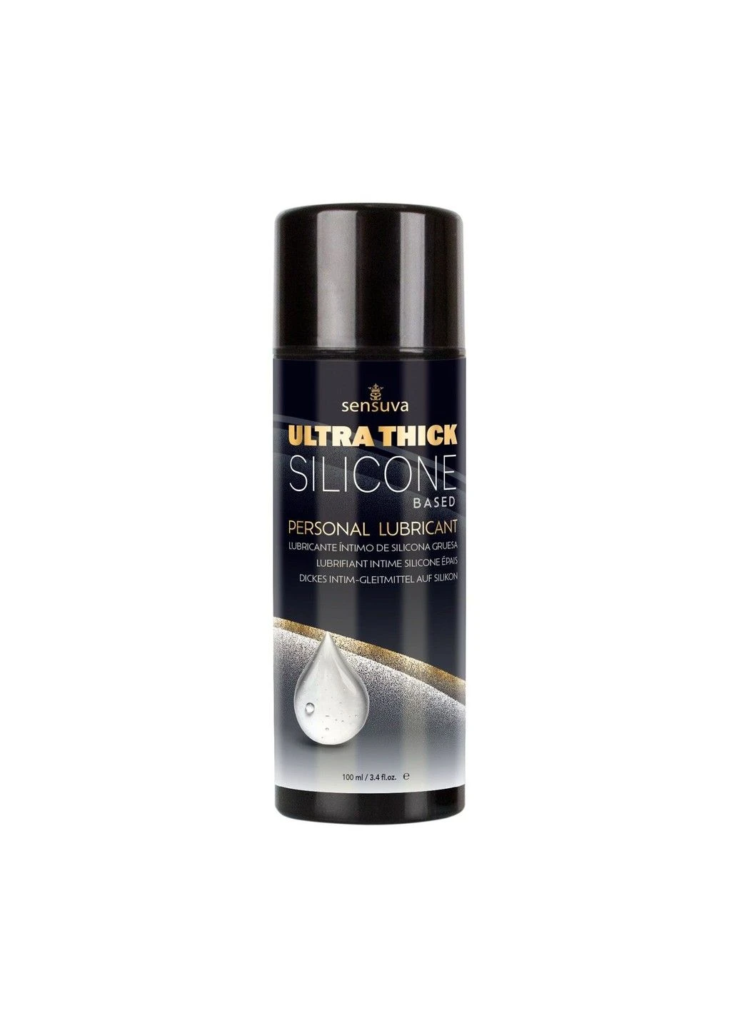 Густая силиконовая смазка UltraThick Silicone (100 мл) без глицерина, парабенов и ментола Sensuva (334320086)