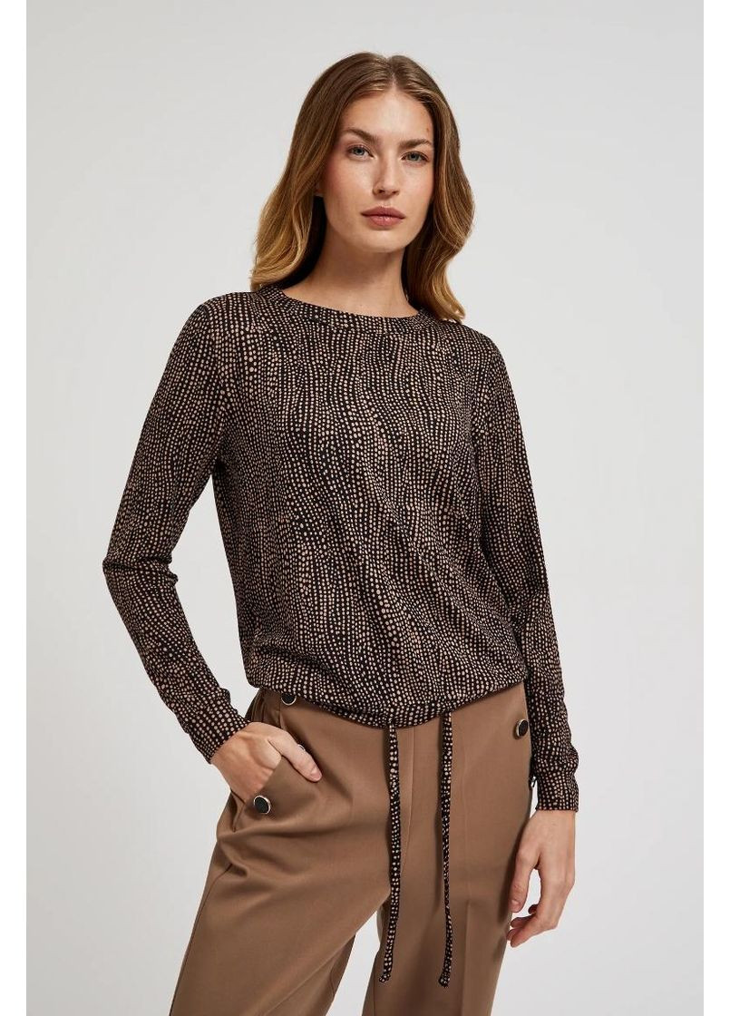 Черный зимний свитер Moodo