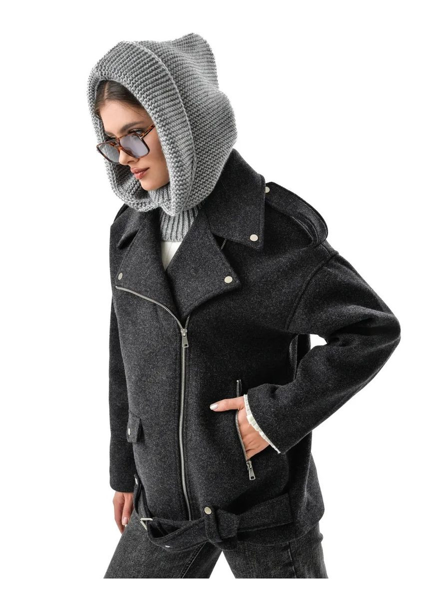 -капюшон з коміром в'язаний - Анжеліка. No Brand Жіночий капор (363019856)