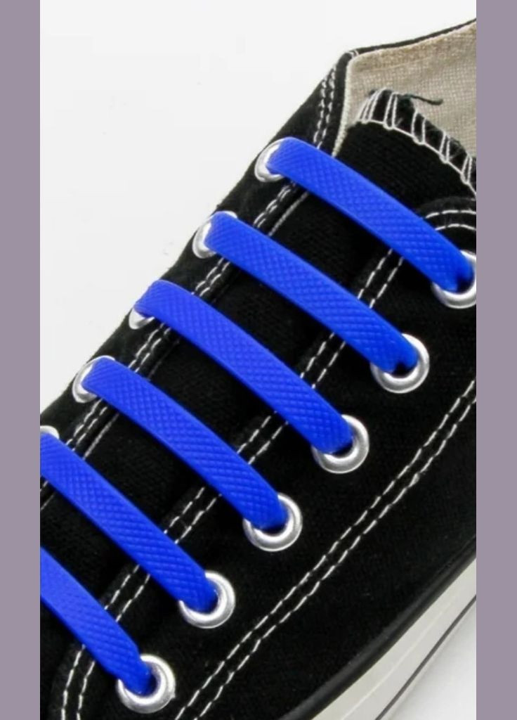 Шнурки силіконові ліниві 12 шт China (356567515)