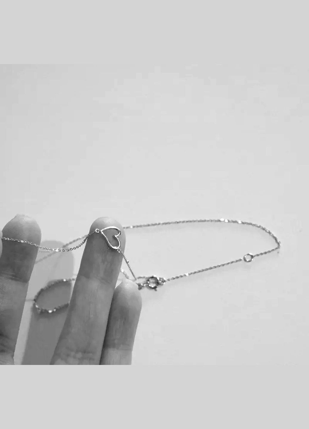 Серебряное колье с сердечком покрытое позолотой Family Jewelry House (322506325)