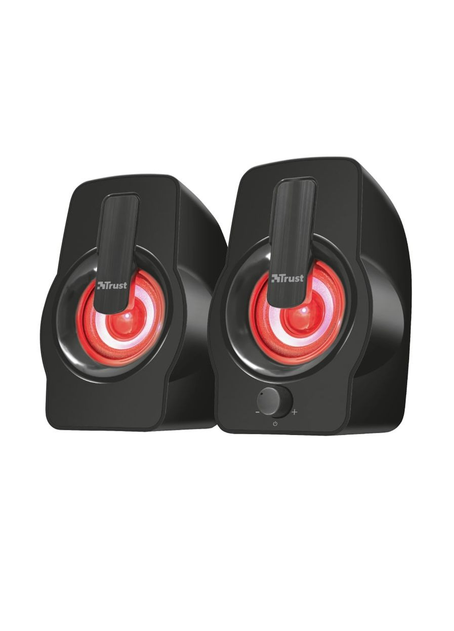 Акустична система 22948_TRUST Gemi 2.0, USB/AUX, RGB, чорний Trust (364275047)