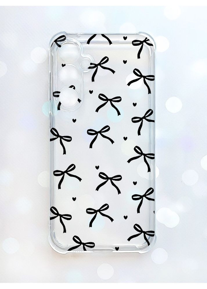Чехол с утолщёнными углами на Samsung Galaxy S23 FE Бантики (принт 405) Creative (355404892)