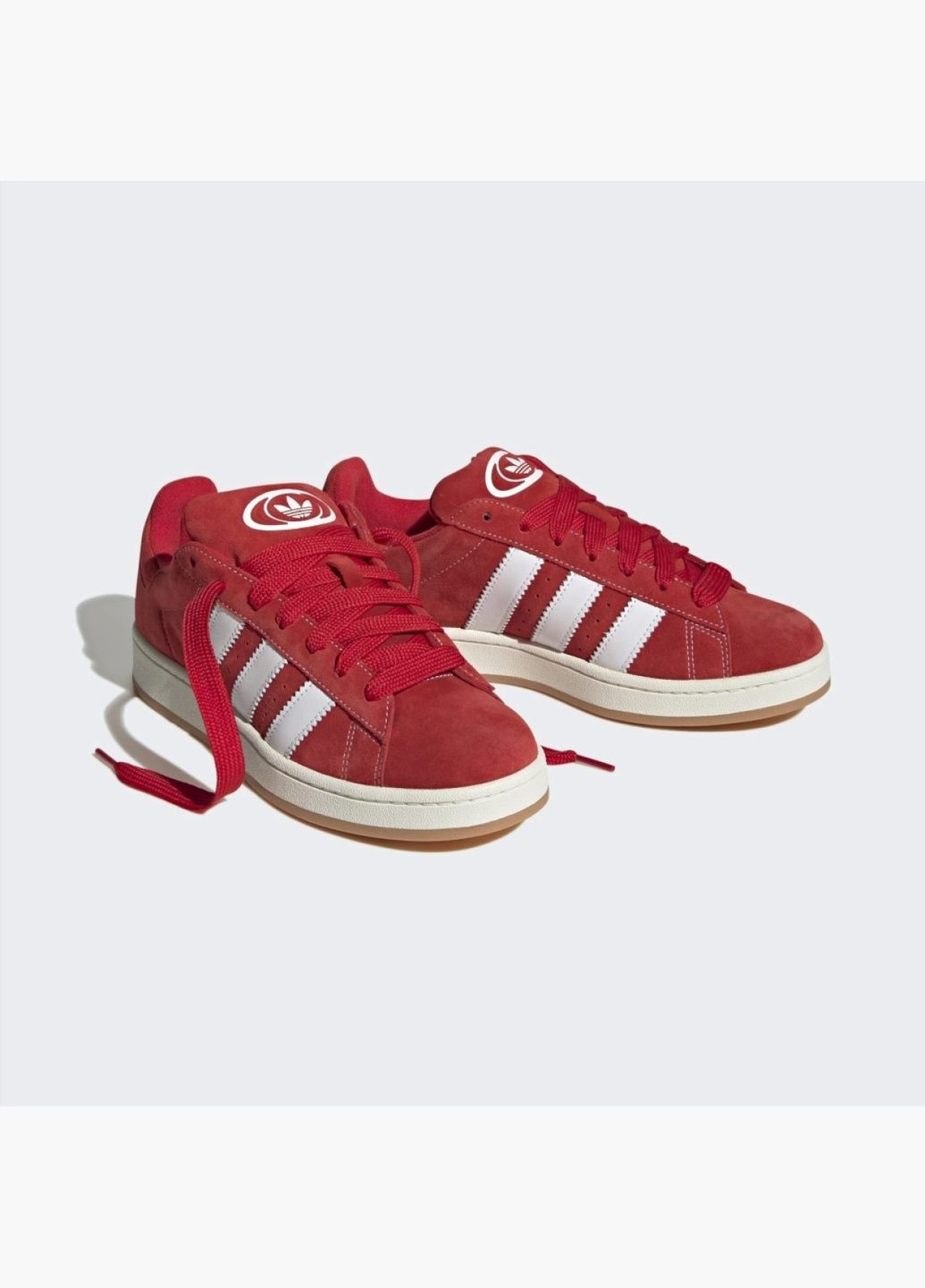Червоні кросівки чоловічі campus 00s red h03474 adidas