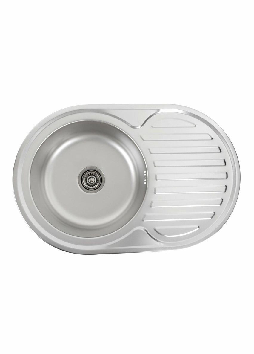 Кухонна мийка з нержавіючої сталі 7750 САТИН (0,8/180 мм) Valeso (342071505)