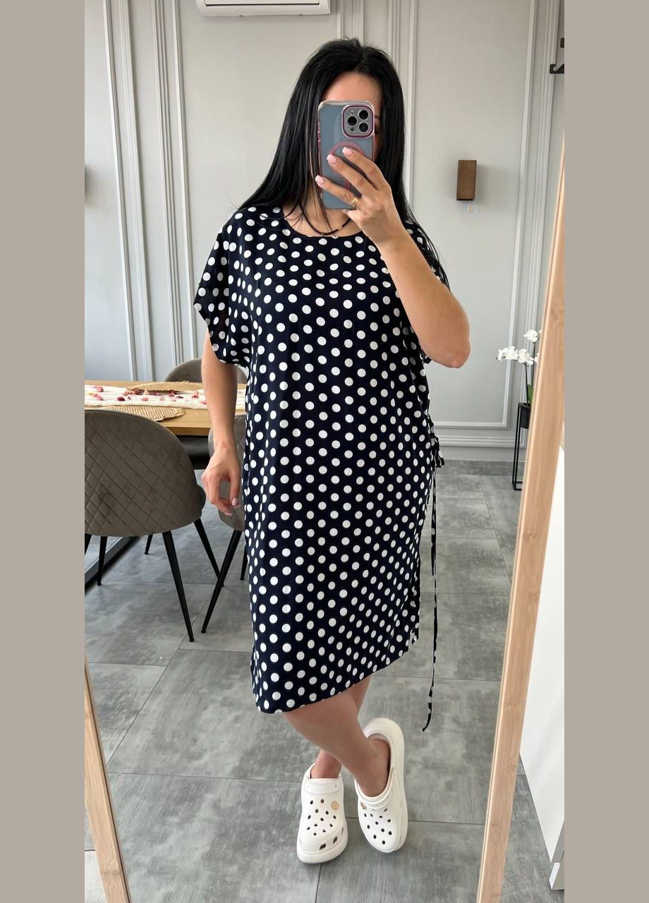 Жіноча сукня-туніка в горошок Україна (331605980)