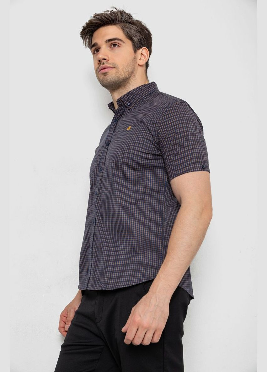 Синяя рубашка Ager