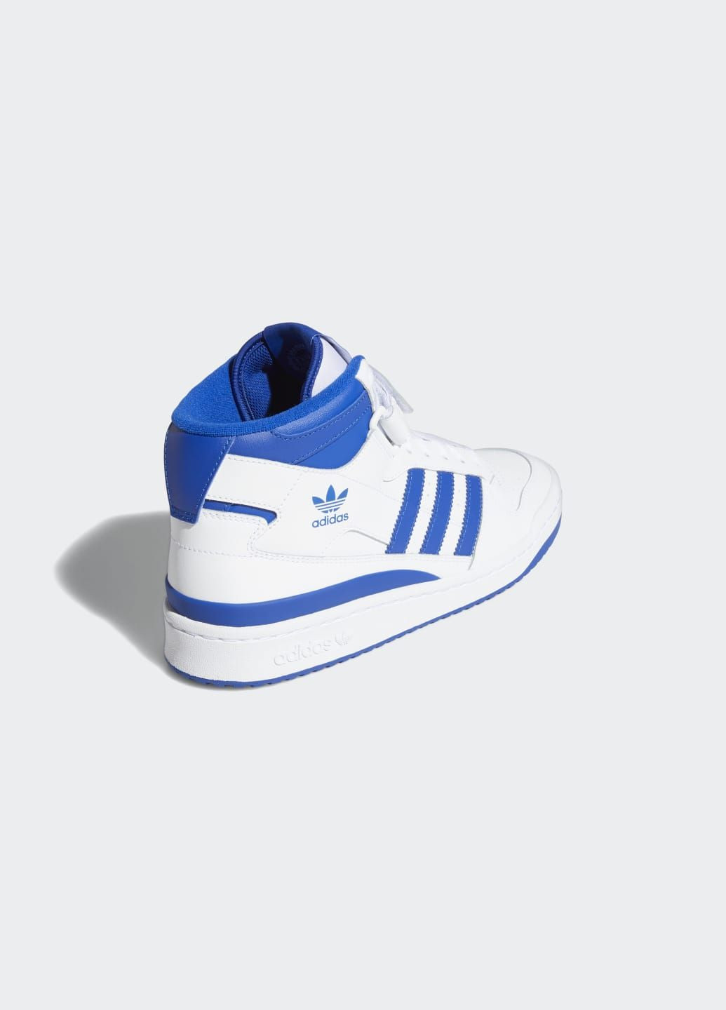 Білі літні кросівки forum mid adidas