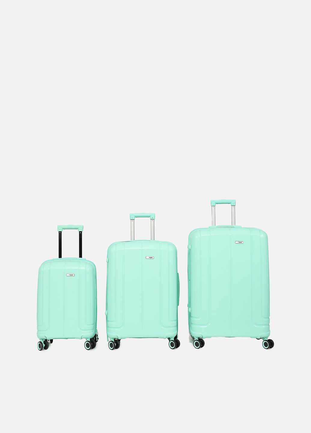 Чемодан женский цвет мятный S ЦБ-00264195 Yuki (326737971)