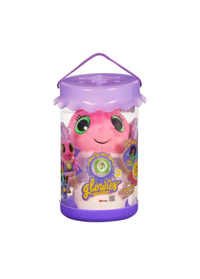 Інтерактивна м’яка іграшка "Рожевий світлячок" GW001 Glowies (366703648)