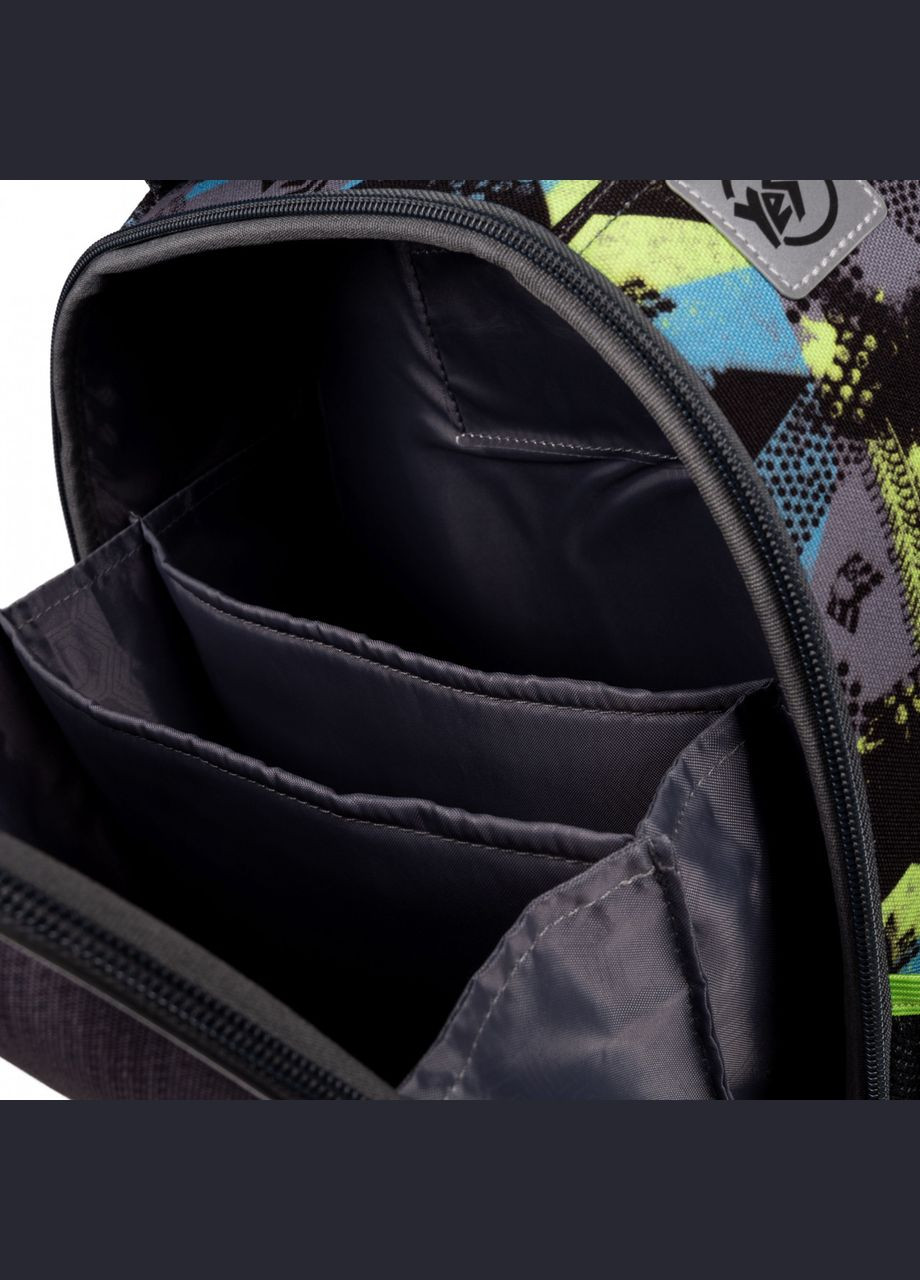 Рюкзак H-100 шкільний каркасний Football 559554 Yes (367985488)